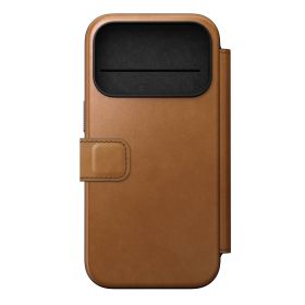 Nomad Moderne Leder Folio iPhone 17 Pro English Tan