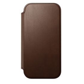 Nomad Moderne Leder Folio iPhone 17 Braun
