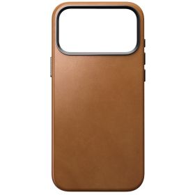 Nomad Traditionelle Leder Hülle iPhone 17 Pro Max English Tan