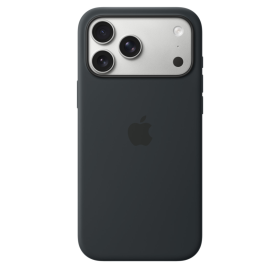 Apple Silikon MagSafe Hülle iPhone 17 Pro Max Schwarz