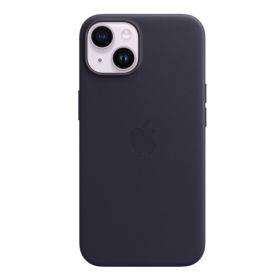 Apple Leather Case iPhone 14 Plus Ink