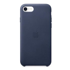 Apple iPhone 7 / 8 / SE 2020 / 2022 Lederhülle Midnight Blue