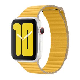 Apple Leather Loop Apple Watch Armband Medium 42mm / 44mm / 45mm / 49mm Meyer Lemon