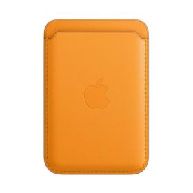 Apple Leder Kartenhalter MagSafe (1. Generation) für iPhone California Poppy