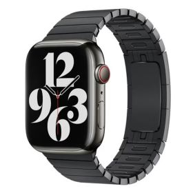 Apple Link Armband Apple Watch 44 mm / 45 mm / 46mm / 49 mm Space Schwarz