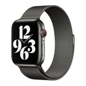 Apple Milanese Loop Armband Apple Watch 44mm / 45mm / 49mm Graphite
