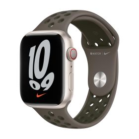 Apple Nike Sport Band Apple Watch 42mm / 44mm / 45mm / 49mm Olive Gray / Cargo Khaki