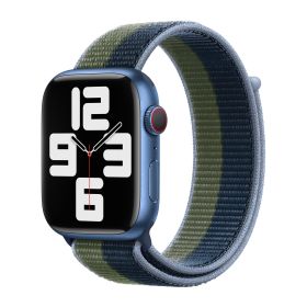 Apple Sport Loop Apple Watch 38mm / 40mm / 41mm Abyss Blue / Moss Green
