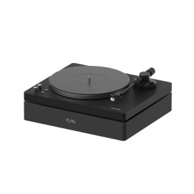 Aulo Plattenspieler mit Integrierten Lautsprechern und Bluetooth Schwarz