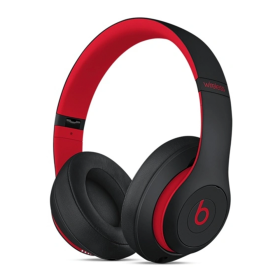 Beats Studio3 Wireless Over-Ear Headphones Defiant Black / Red