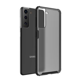 Casecentive Shockproof Case Samsung Galaxy S21 Plus matt schwarz 