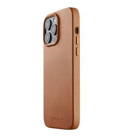 Mujjo Leather Hülle mit MagSafe iPhone 14 Pro Max brown