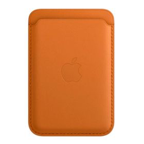 Apple Leather Kartenhalter mit MagSafe (2. Generation) für iPhone Golden brown