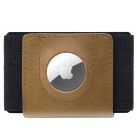 FIXED Tiny AirTag Wallet brown