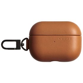 Mujjo Echelon Leather AirPods Pro (1 & 2) Hülle Tan