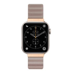 LAUT Novi Leather Loop Apple Watch 42mm / 44mm / 45mm / 49mm beige