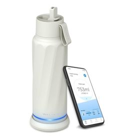 WaterH VITA Smart Trinkflasche Elfenbeinweiß
