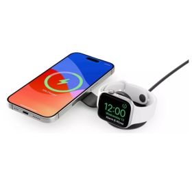 Twelve South ButterFly SE 2-in-1 Qi2 Kabelloses Ladegerät Schwarz