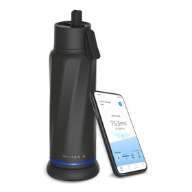 WaterH VITA Smart Trinkflasche Schwarz
