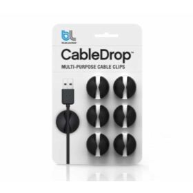 Bluelounge CableDrop 6-pack zwart CD-BL