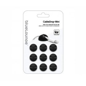 Bluelounge CableDrop Mini 9-pack zwart CDM-BL