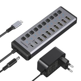 Casecentive 10-in-1 USB-C & USB-A 10Gbps Charging Hub