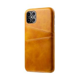 Casecentive Leather Wallet Back Case iPhone 12 Mini braun