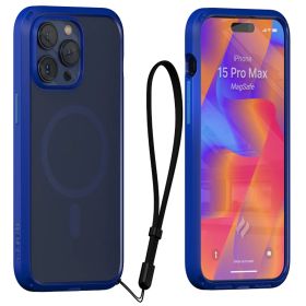 Catalyst Influence Case Compatible with MagSafe iPhone 15 Pro Max Atlantic Blue