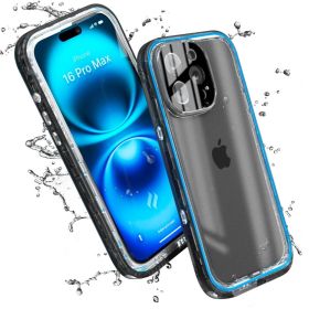 Catalyst Total Protection Waterproof Case iPhone 16 Pro Max Schwarz