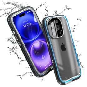 Catalyst Total Protection Waterproof Case iPhone 16 Pro Schwarz