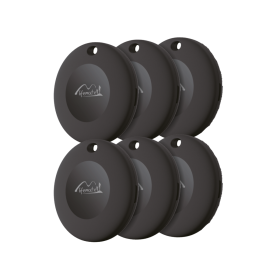 Lifemate Life Tag – Schlüsselfinder für Android – Google „Mein Gerät finden“ kompatibler Smart Tag – 6er-Pack
