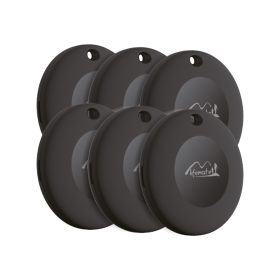 Lifemate Life Tag – 6er Pack – Apple „Wo ist?“ / Find My – AirTag Alternative – iOS Schlüsselfinder & Smart Tag