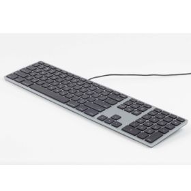 Matias Wired RGB Keyboard AZERTY MacBook space grey