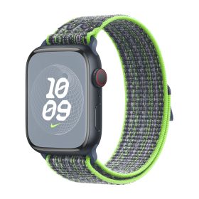Apple Nike Sport Loop Apple Watch 38mm / 40mm / 41mm Bright Green / Blue
