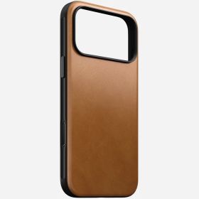 Nomad Moderne Leder Hülle iPhone 17 Pro Max English Tan