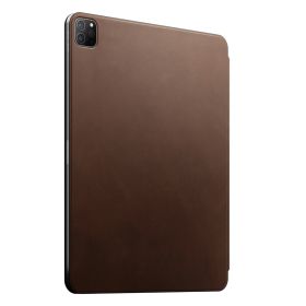 Nomad Modern Folio Leder Hülle iPad Pro 12,9 Zoll (2021/2022) / iPad Air 13 Zoll (2024) Braun