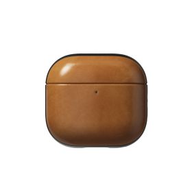 Nomad Moderne Leder Hülle AirPods 4 English Tan