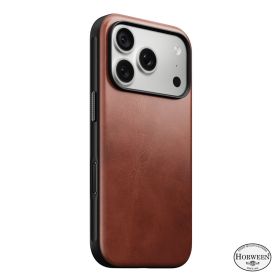 Nomad Modern Lederhülle Horween iPhone 18 Pro Olde Dublin