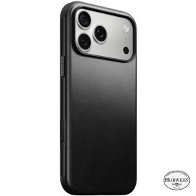 Nomad Modern Lederhülle Horween iPhone 18 Pro Max Schwarz