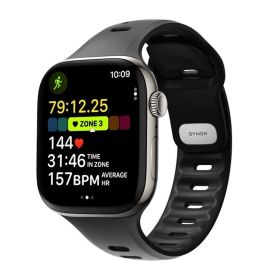 Nomad Tempo Armband Apple Watch 44mm/ 45mm/ 46mm/ 49mm Schwarz