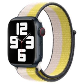Apple Sport Loop Band Apple Watch 38mm / 40mm / 41mm / 42mm Oat Milk/Lemon Zest