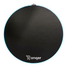 Ranqer Gaming Stuhl Bodenschutzmatte mit RGB Schwarz