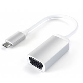 Satechi Type-C zu VGA Adapter silber