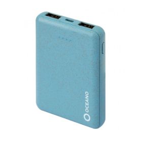 SBS eco-friendly powerbank 5,000 mAh blau