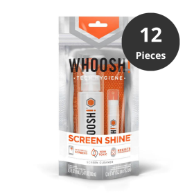 Whoosh Screen Shine Duo 100ml + 8ml Master Packung 12 Stück