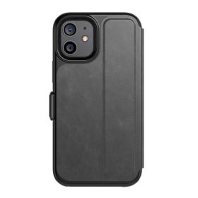 Tech21 Evo Wallet iPhone 12 Mini Schutzhülle Smokey Black