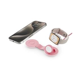 Twelve South ButterFly SE 2-in-1 Qi2 Kabelloses Ladegerät Pink
