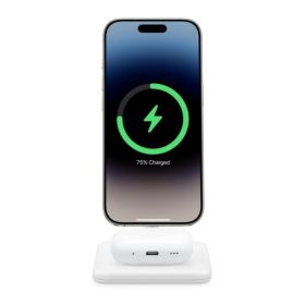 Twelve South HiRise 2 Deluxe 2-in-1 Ladeständer Weiß