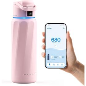 WaterH Boost Smart Trinkflasche 946ml Rosa