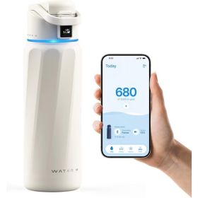 WaterH Boost Smart Trinkflasche 946ml Weiß
